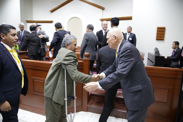 Peru: Dallin H. Oaks