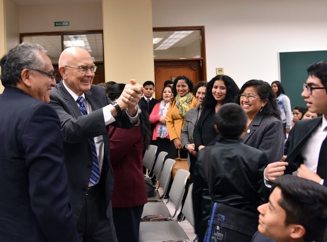 Peru: Dallin H. Oaks
