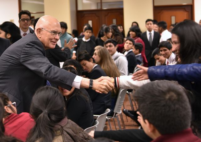 Peru: Dallin H. Oaks