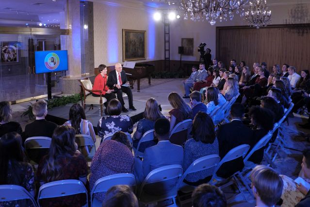 Face to Face event with President and Sister Oaks